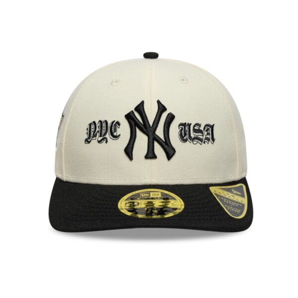 NEW ERAGorra"MLB Cooperstown New York Yankees 59FIFTY"color beige
