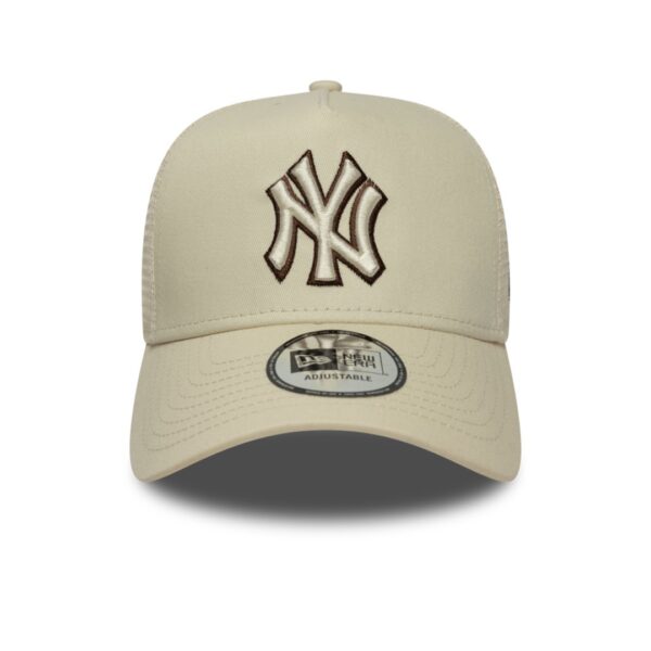 NEW ERAGorra"OUTLINE EF TRUCKER NEYYAN LTCCHS"color beige