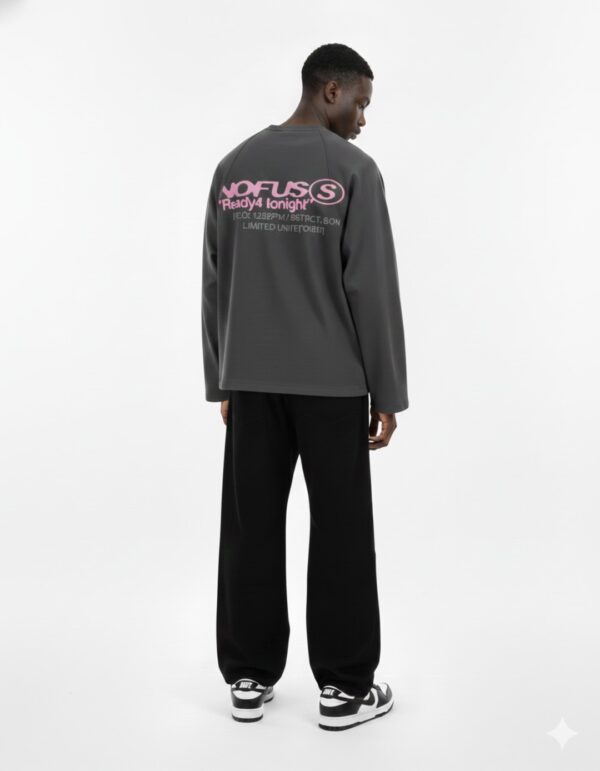 NOFUSSCamiseta"Tonight Longsleeve"color gris