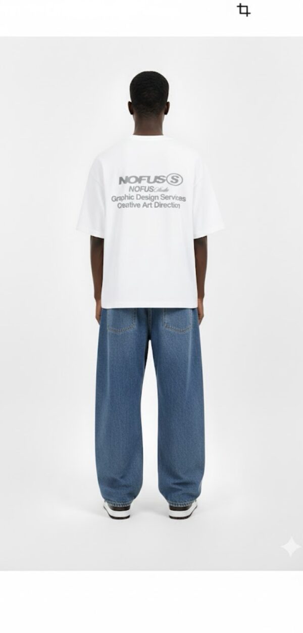 NOFUSSCamiseta"White Studio"color blanco