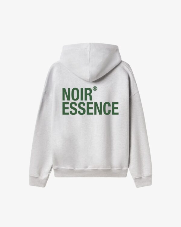 NOIR ESSENCESudadera"Essence Washed Grey Hoodie"color gris