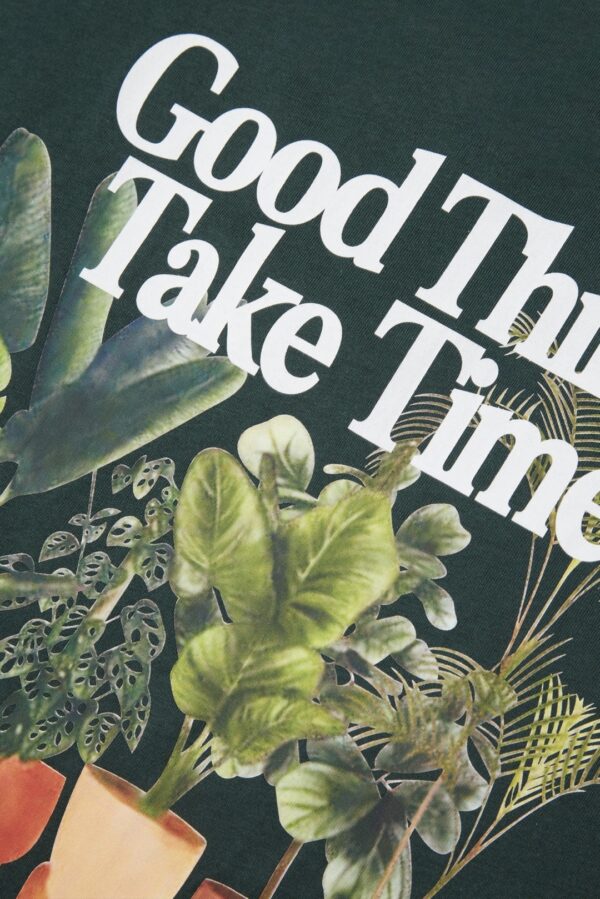 POMPEII BRAND Camiseta " GOOD THINGS EMERALD TEE " color verde