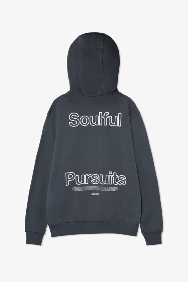 POMPEII BRAND Sudadera " SOULFUL PURSUITS MINERAL HOODIE " color marino