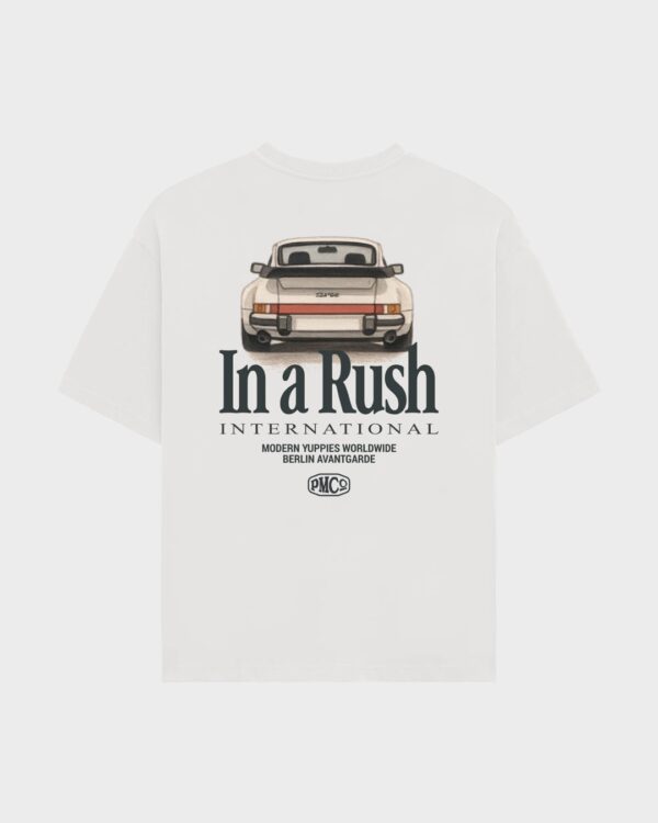 PROHIBITEDCamiseta"Oldtimer Race Tee Off-White"color blanco