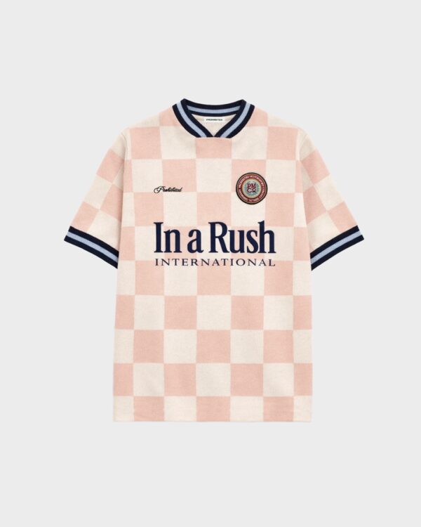 PROHIBITEDCamiseta"Victory Knit Trikot Rose"color rosa