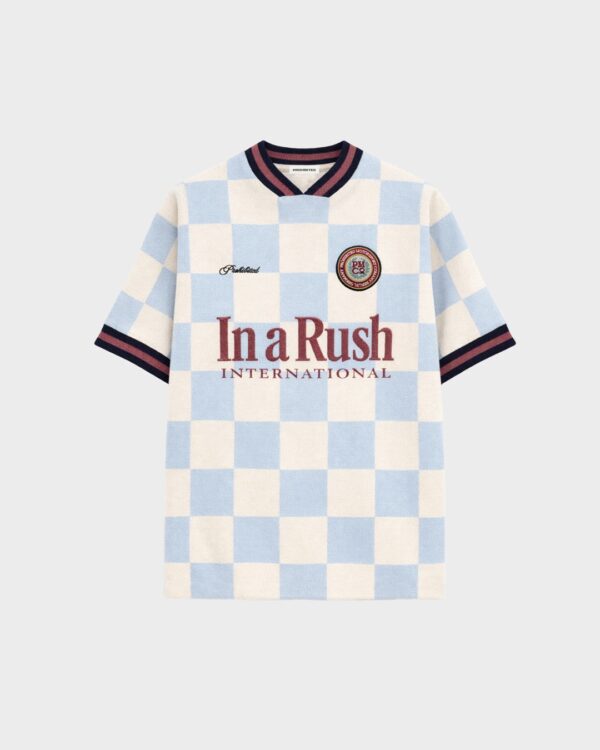 PROHIBITEDCamiseta"Victory Knit Trikot blue"color azul