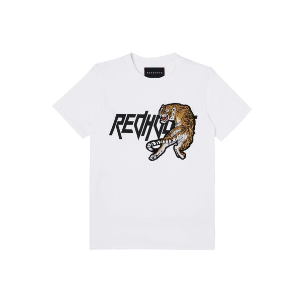 Camiseta REDHOUSE " Tiger " colorl blanco