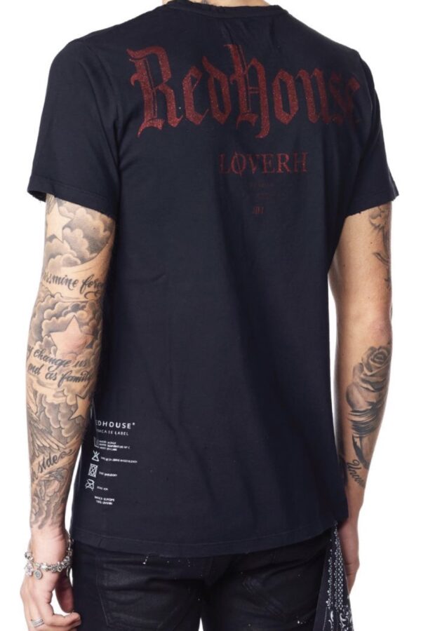 Camiseta RED HOUSE color negro