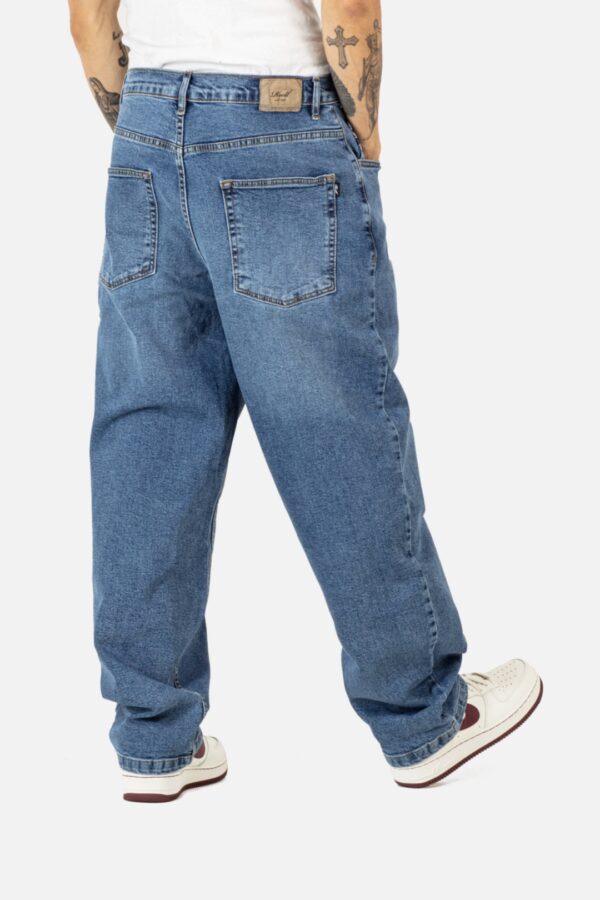 REELL Pantalon " Baggy 3149 " color azul medio