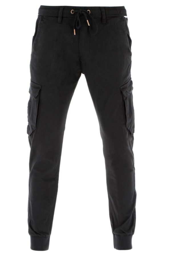 REELLPantalon"Reflex Rib Cargo"color negro