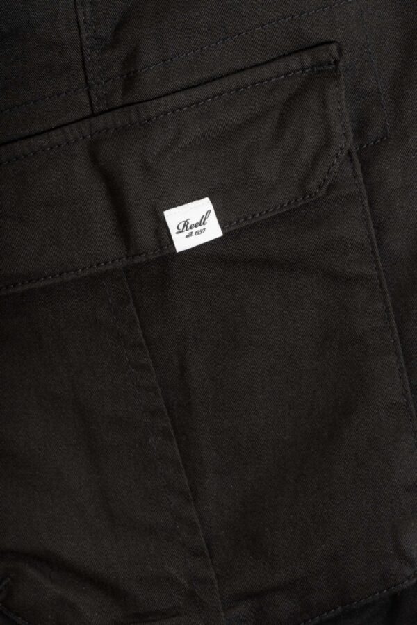 REELLPantalon"Reflex Rib Cargo"color negro
