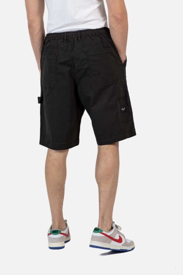 REELL Bermuda " REFLEX HUSTLER SHORT BLACK CANVAS " color negro
