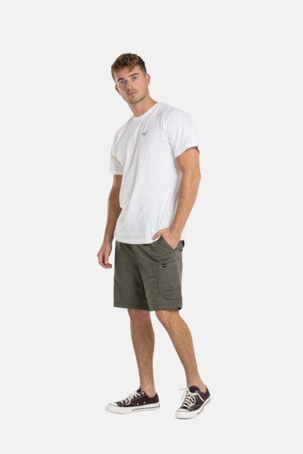 REELLBermuda"Reflex Easy Cargo Short BR"color verde