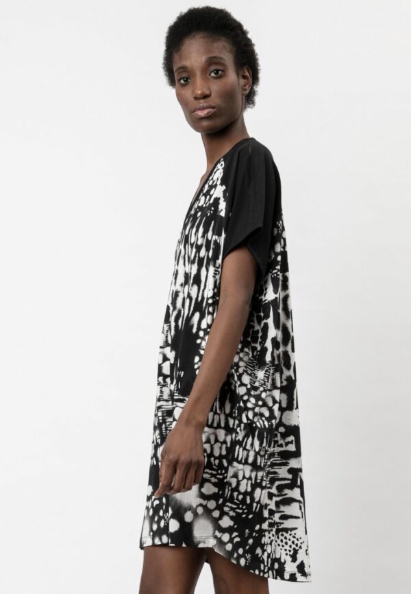 Vestido RELIGION " FLOW " estampado Fusion