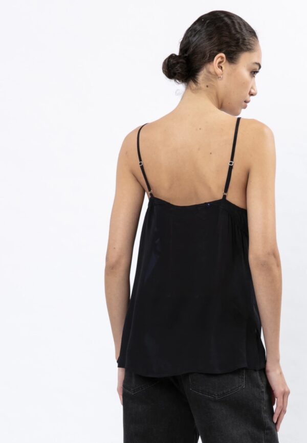 RELIGION Top " Beryl " estampado azul