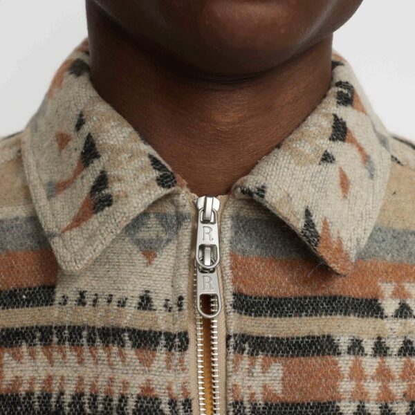 REVOLUTION Sobrecamisa cremallera color khaki