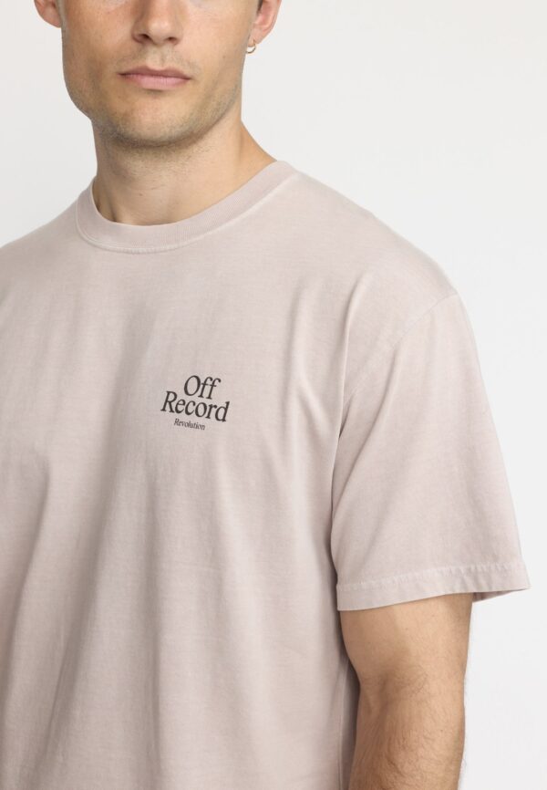 REVOLUTION Camiseta "Printed T-shirt" color malva