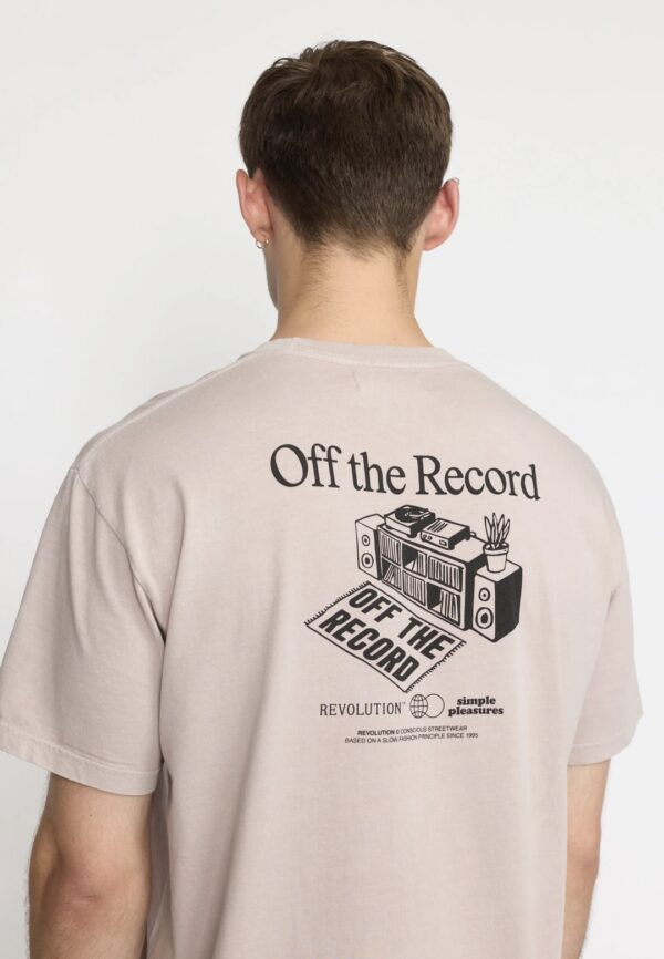 REVOLUTION Camiseta "Printed T-shirt" color malva