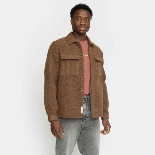 REVOLUTION Camisa color marron