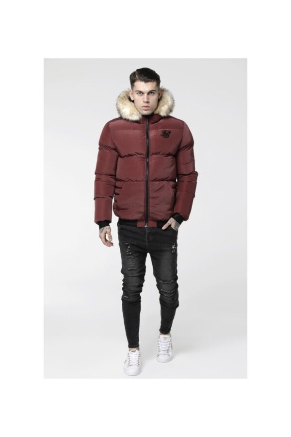 SIKSILK Chaqueta " Distance " color burdeos