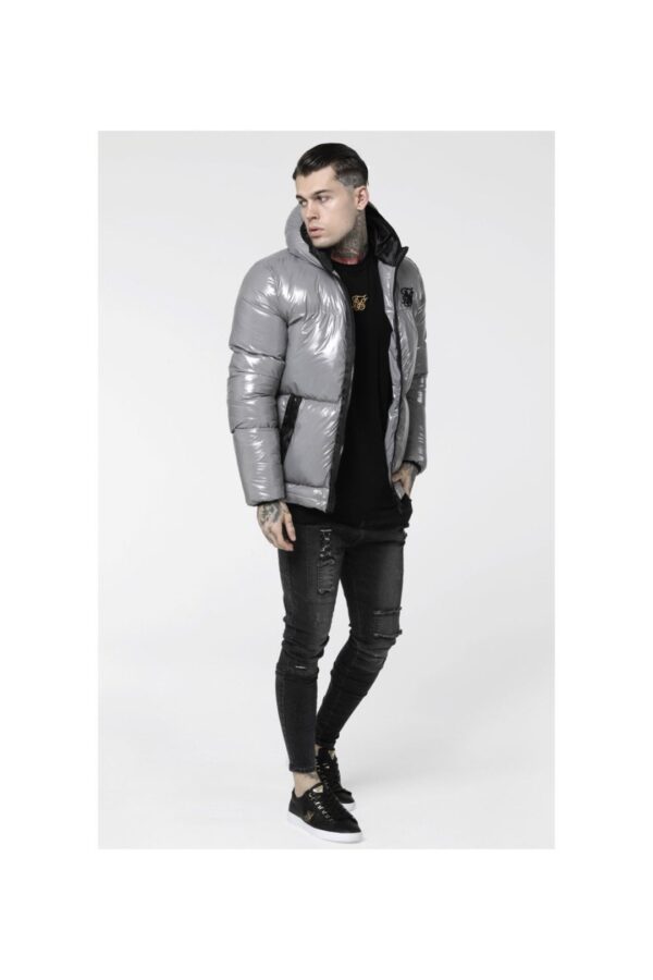 SIKSILK Chaqueta " Drven " color gris brillo