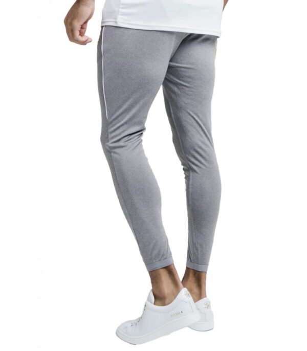 SIKSILK Pantalon " Scope Signature " color blanco-gris