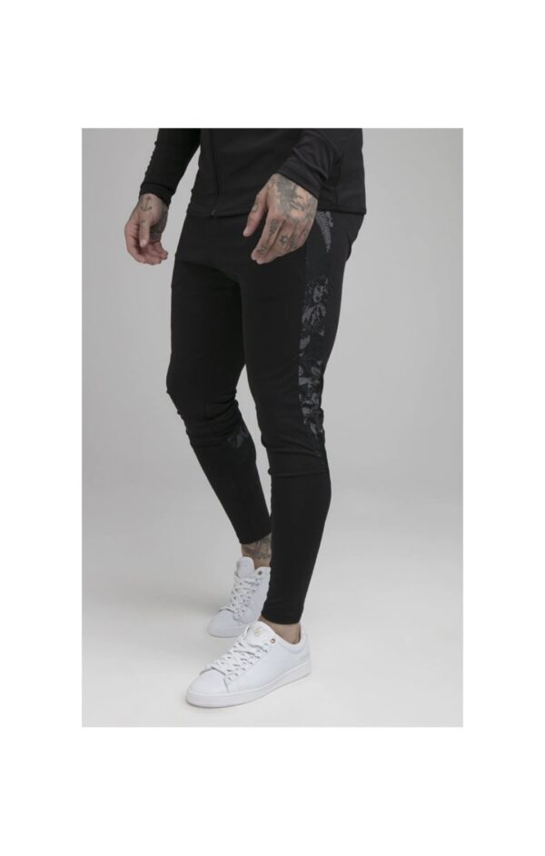 SIKSILK Pantalon " Scope Hawaii " color negro