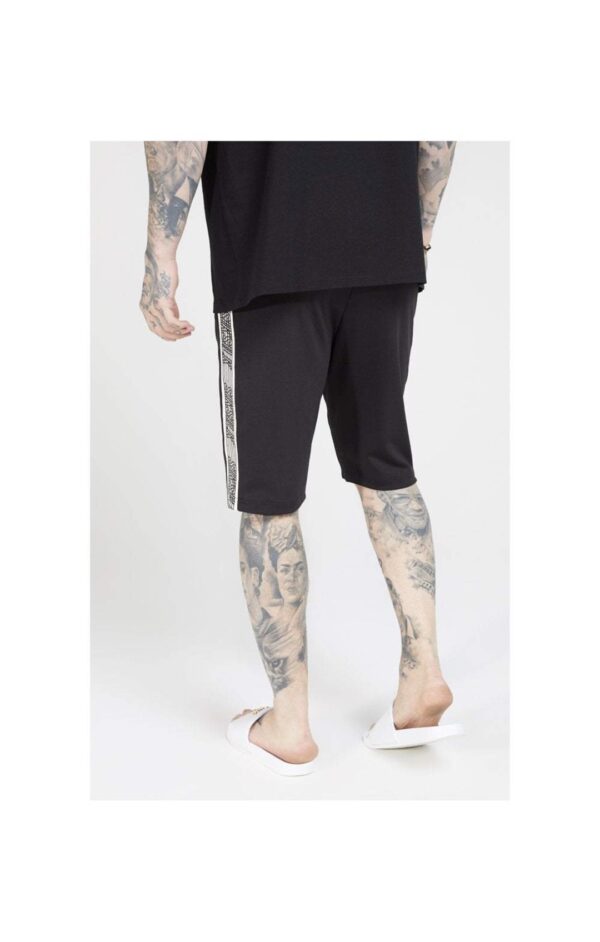 SIKSILK  Bermuda " Zonal Runner " color negro