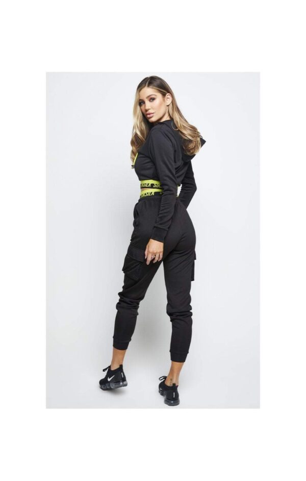 SIKSILK Sudadera " Divergent " color negro