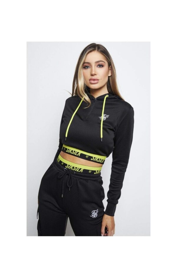 SIKSILK Sudadera " Divergent " color negro