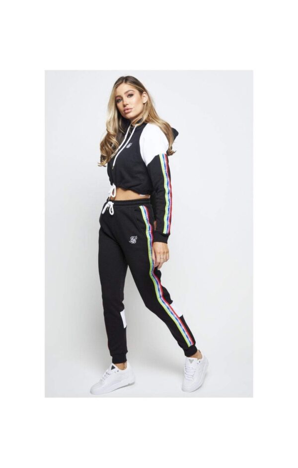 SIKSILK Sudadera "Spectrum " color negro