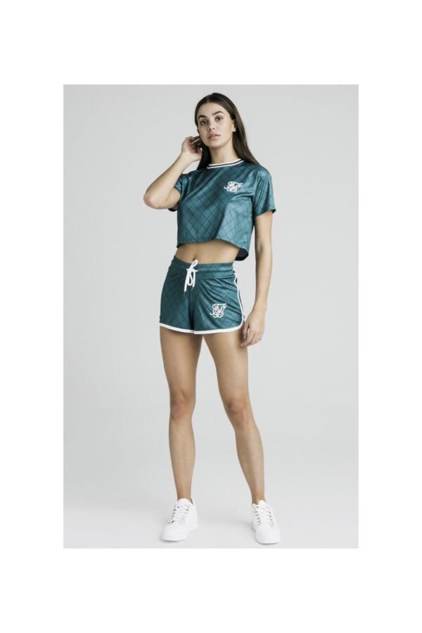 SIKSILK Camiseta " Allover Print " color verde