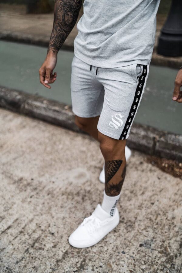 SINNERS Bermuda " Double Taper " color gris