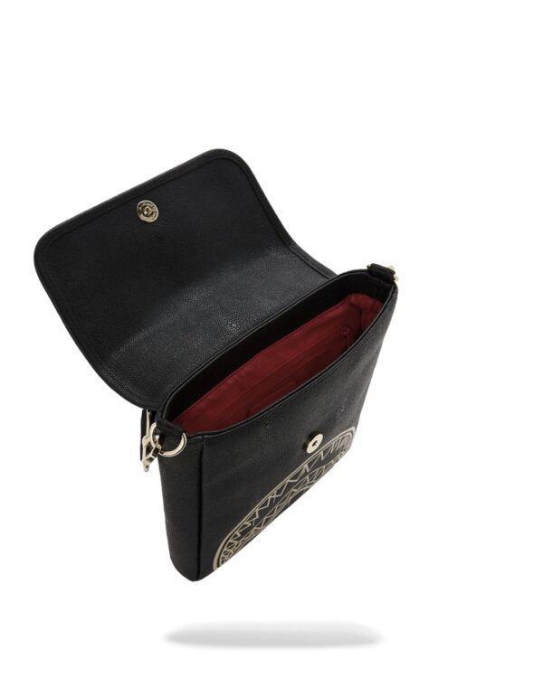 SPRAYGROUNDBolso"THAT GOLD DRAP MESSENGER SLING"