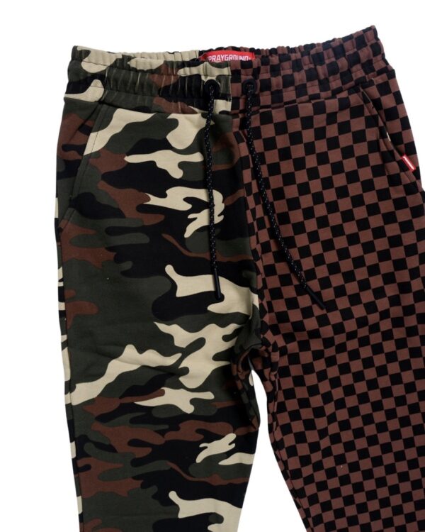 SPRAYGROUND Pantalones "Jungle " color negro