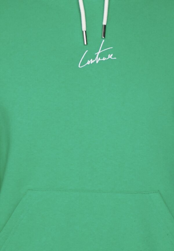 THE COUTURE CLUB Sudadera " Puff Print And Boucle Relaxed Fit " color verde