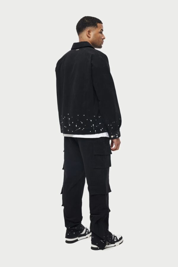 THE COUTURE CLUB Chaqueta " ZIP THROUGH JACKET WITH POCKET DETAILS " color negro