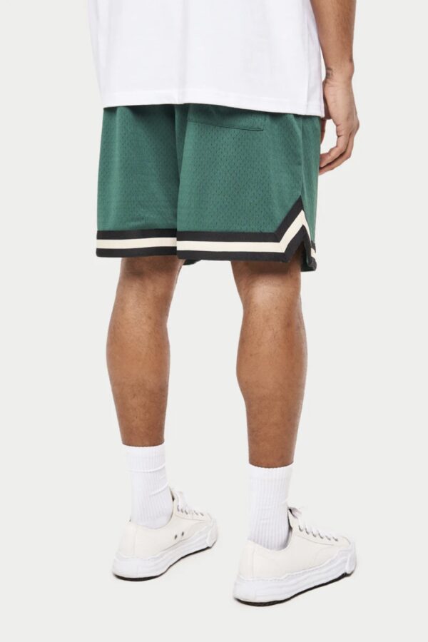 THE COUTURE CLUB Bermuda " Varsity Mesh " color verde