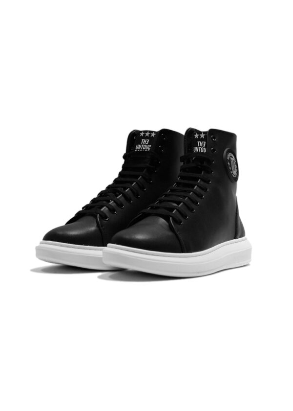 THE UNTOUCHABLE Sneakers " BASKET VI " color negro-blanco