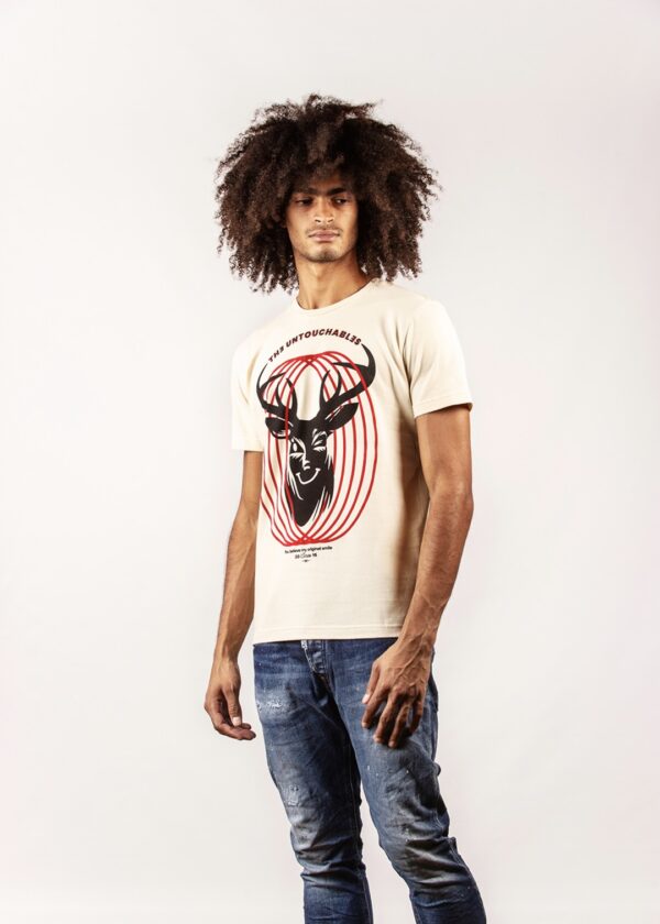 THE UNTOUCHABLES Camiseta " RENO " color crudo
