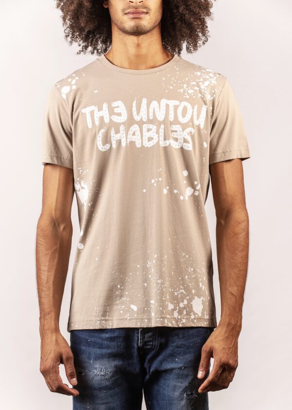 THE UNTOUCHABLES Camiseta " WASTED GRUNGE " color gris