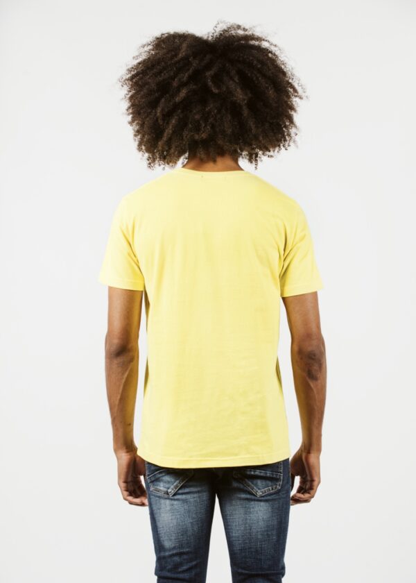THE UNTOUCHABLES Camiseta " Rock & Roll " color amarillo