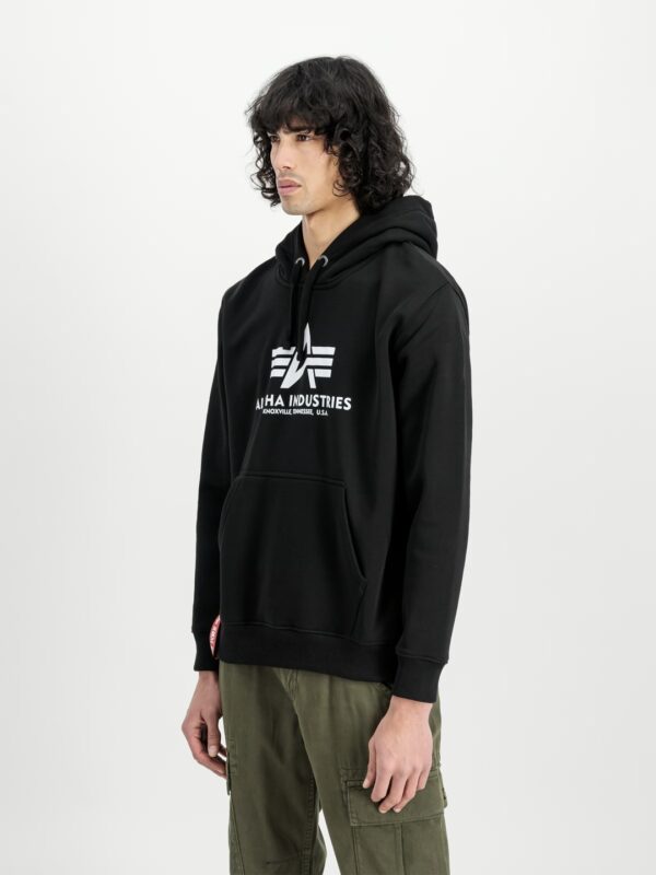 ALPHA INDUSTRIESSudadera"Basic Hoodie"color negro
