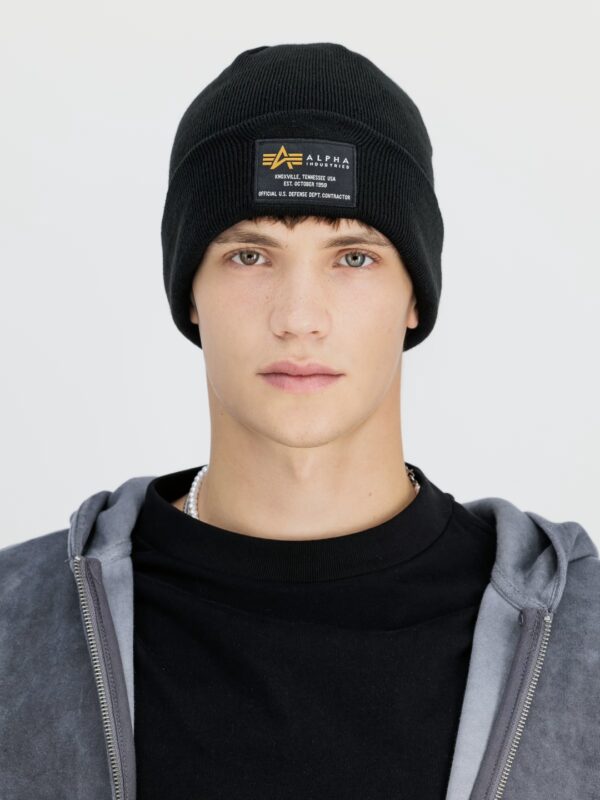 ALPHA INDUSTRIESGorro"Crew Beanie"color negro