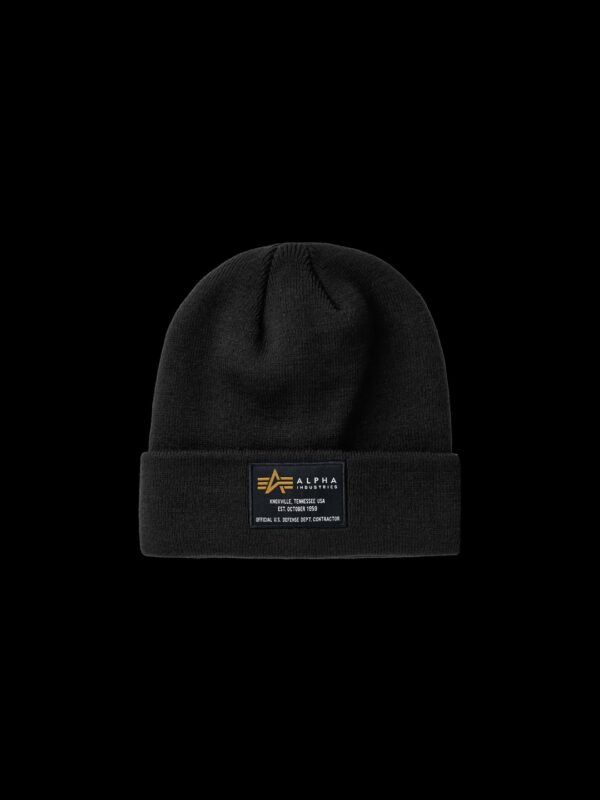ALPHA INDUSTRIESGorro"Crew Beanie"color negro