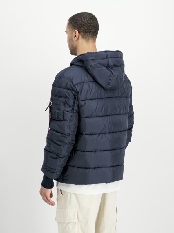 ALPHA INDUSTRIES Chaqueta " Hooded Puffer Alpha FD " color azul