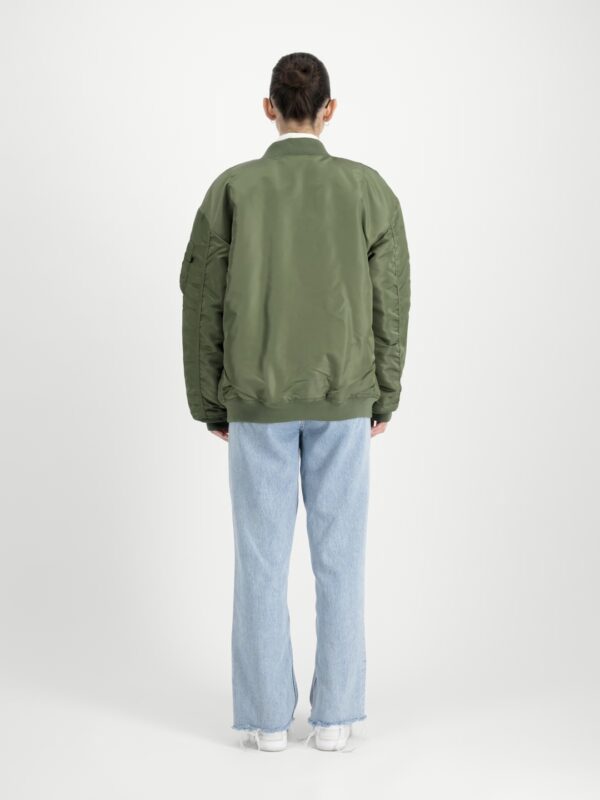 ALPHA INDUSTRIES Bomber " MA-1 Core Wmn " color verde