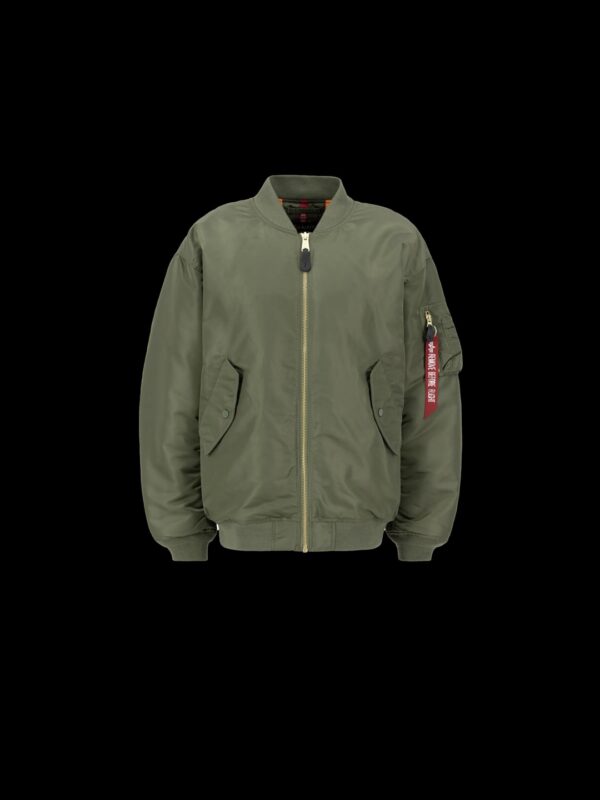 ALPHA INDUSTRIES Bomber " MA-1 Core Wmn " color verde