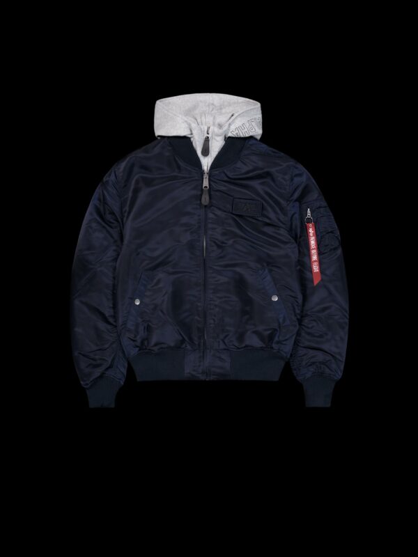 ALPHA INDUSTRIESBomber"MA-1 D-Tec"color azul