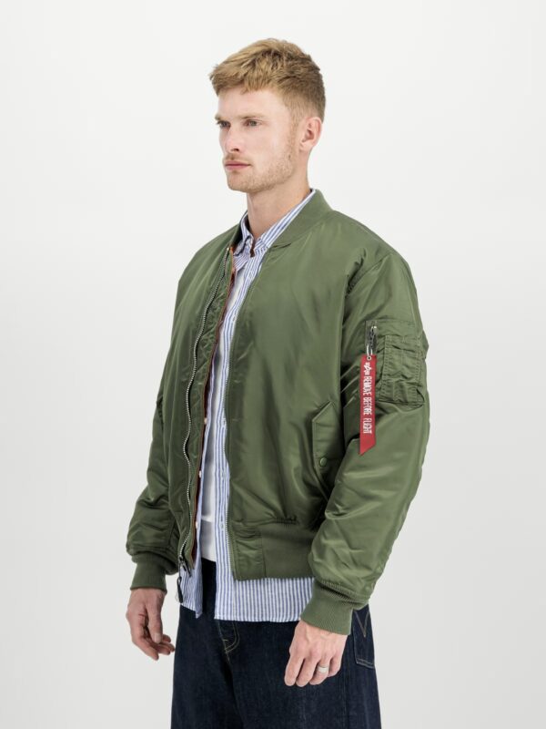 ALPHA INDUSTRIES Bomber " MA-1 Heritage Bomber Jacket " color verde